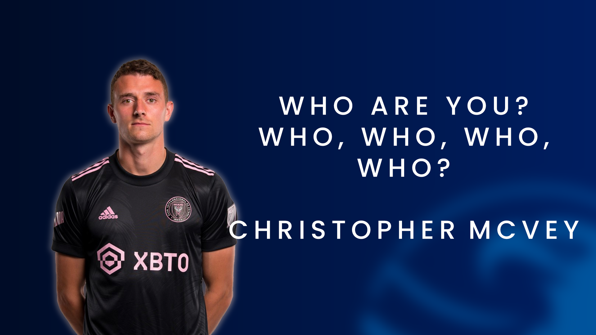 Who Are You? Who, who, who, who? Christopher McVey