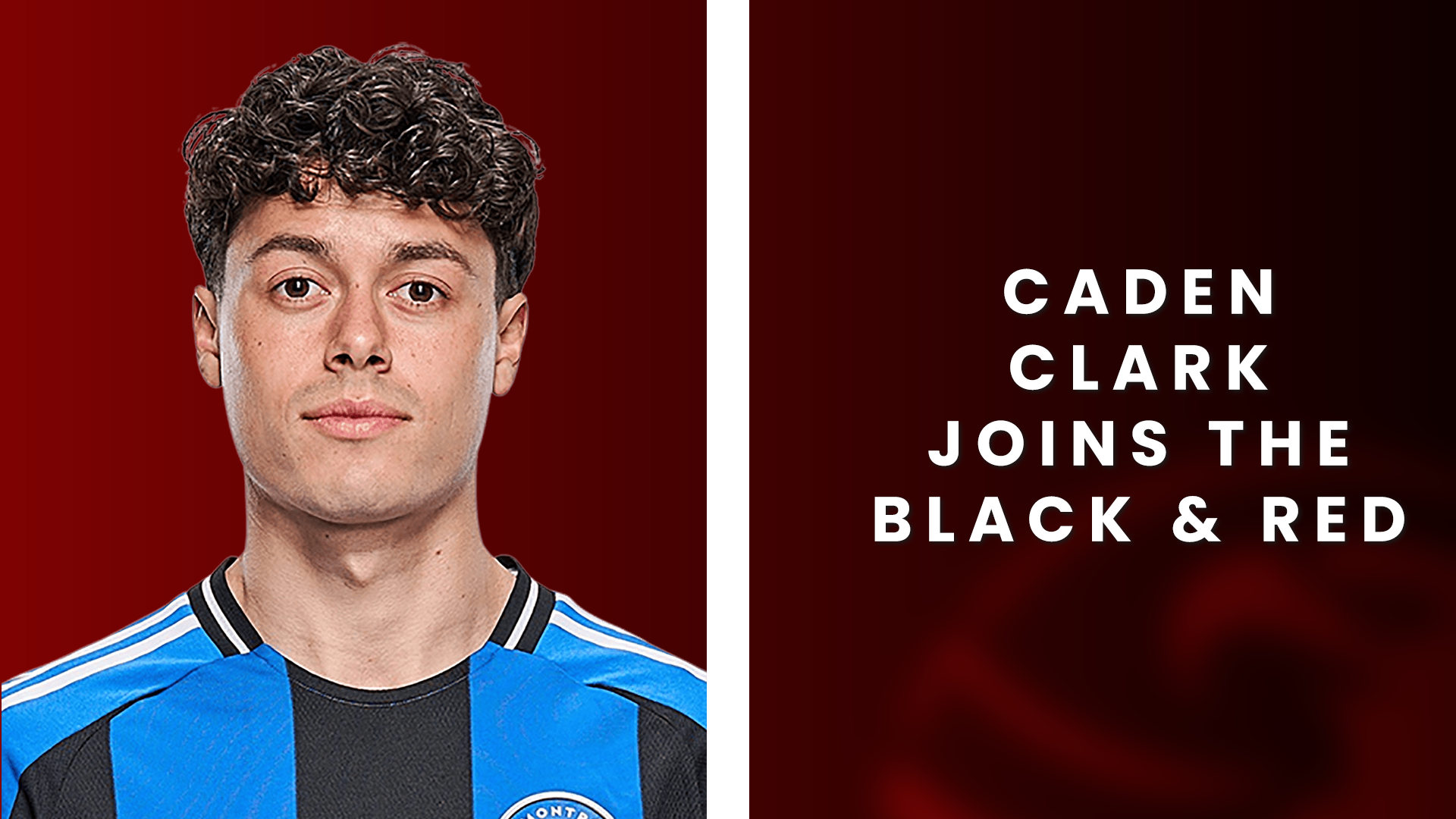 Black-and-Red Bolster Midfield with Caden Clark Signing